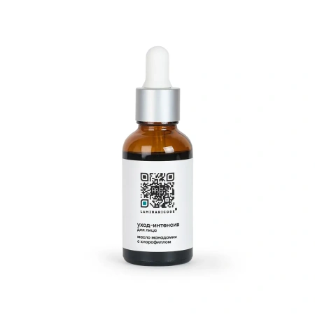 Лицевая сторона флакона LAMINARICODE уход-интенсив для лица