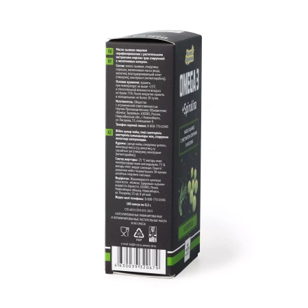 Омега-3 (со спирулиной)