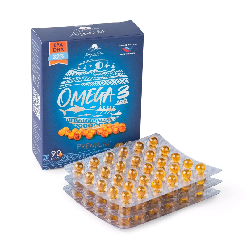 Жир лосося камчатский (Омега-3)